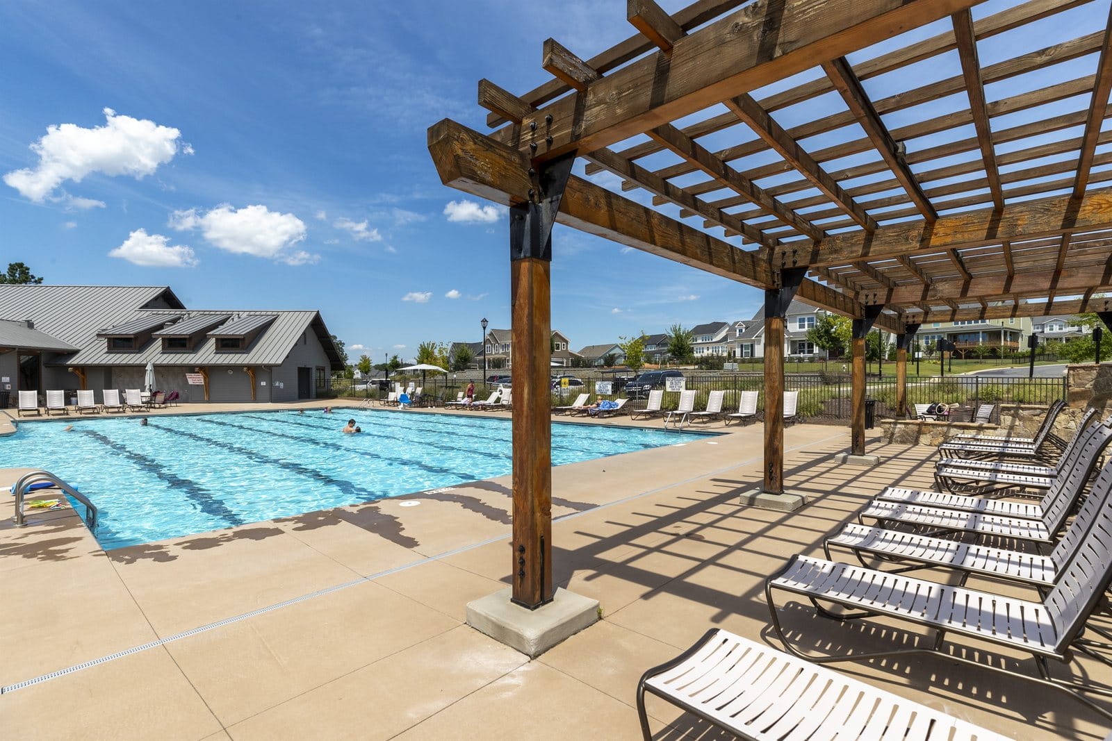 The Masons Bend splash pad and water-play area